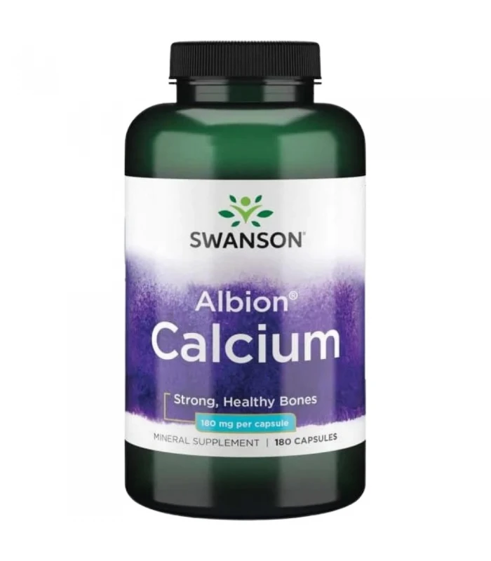 SWANSON Chelated Calcium 180 капсули - Хелатиран калций