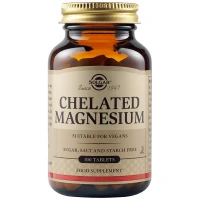 Solgar Chelated Magnesium 100 таблетки - Хелатиран магнезий