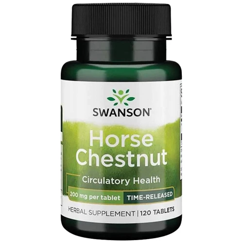 SWANSON Horse Chestnut 22% Aescin 120 капсули - Конски кестен