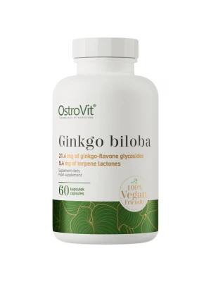 OstroVit Ginkgo Biloba 90 mg  60 капсули - Веган формула