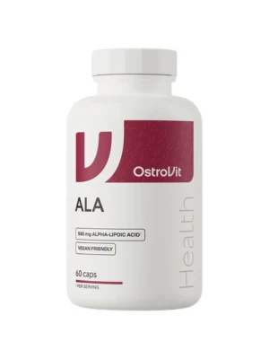 OstroVit ALA 590 mg 60 капсули - Алфа Липоева киселина