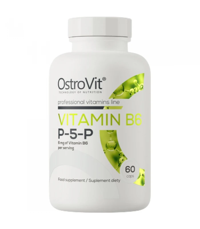 OstroVit Vitamin B-6 | P-5-P 60 капсули - Витамин В-6