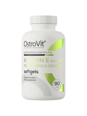 OstroVit Vitamin E 90 капсули - Комплекс токофероли