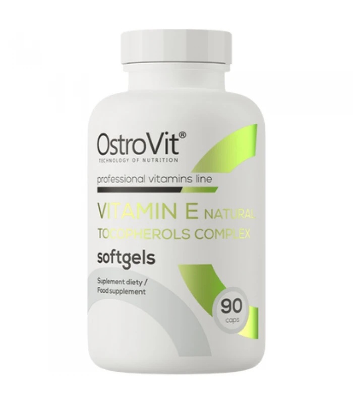 OstroVit Vitamin E 90 капсули - Комплекс токофероли