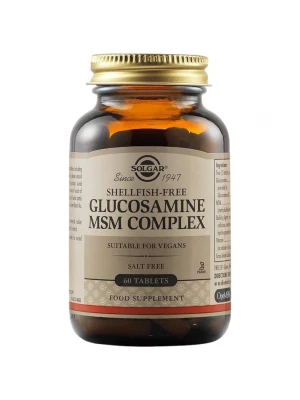 Solgar Glucosamine MSM Complex 60 таблетки