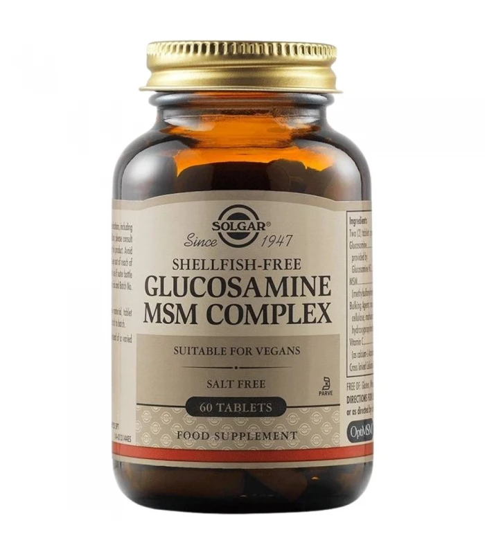 Solgar Glucosamine MSM Complex 60 таблетки