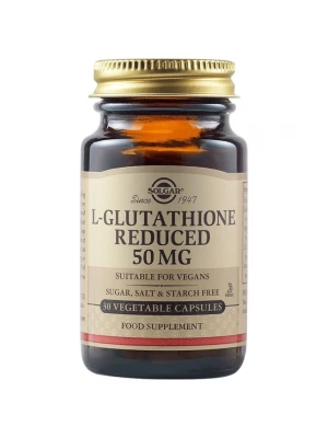 Solgar L-Glutathione 50 mg 30 и 90 капсули