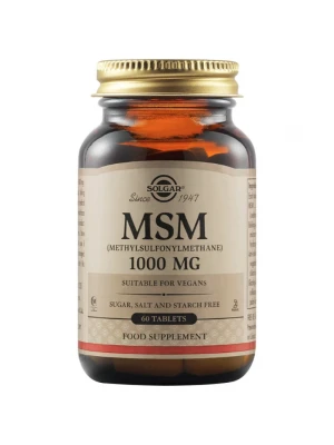 Solgar MSM 1000 mg 60 таблетки - Органична сяра