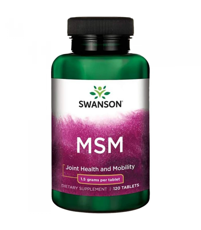 SWANSON MSM 1500mg 120 таблетки - Стави и Сухожилия