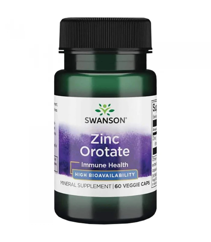 SWANSON Zinc Orotate 10 mg - 60 капсули