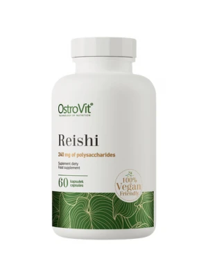 OstroVit Reishi 600 mg 60 капсули - Гъба Рейши