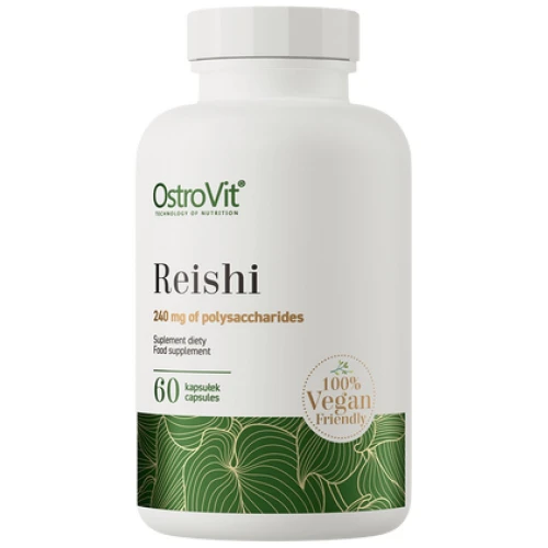 OstroVit Reishi 600 mg 60 капсули - Гъба Рейши