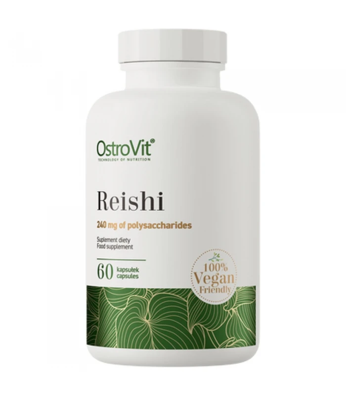 OstroVit Reishi 600 mg 60 капсули - Гъба Рейши