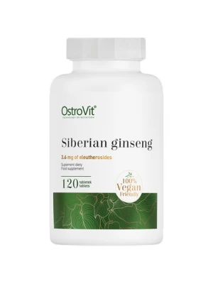 OstroVit Siberian Ginseng 120 таблетки - Сибирски женшен