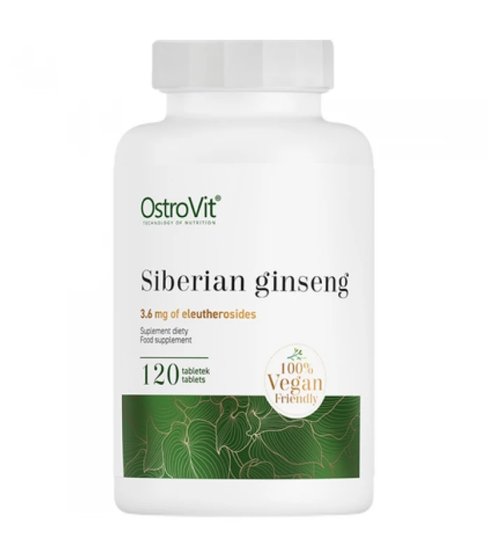 OstroVit Siberian Ginseng 120 таблетки - Сибирски женшен