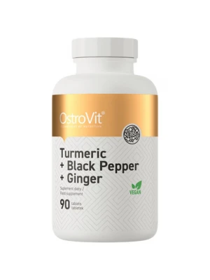 OstroVit Turmeric  Black Pepper и Ginger 90 таблетки