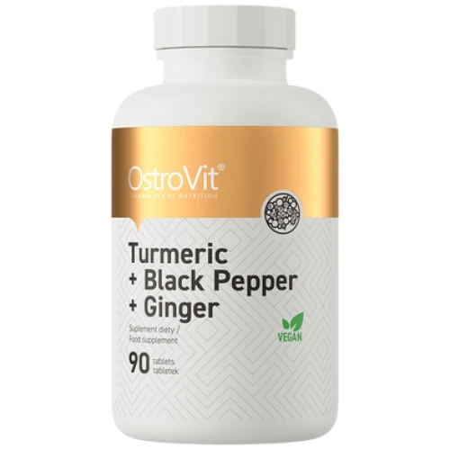 OstroVit Turmeric  Black Pepper и Ginger 90 таблетки