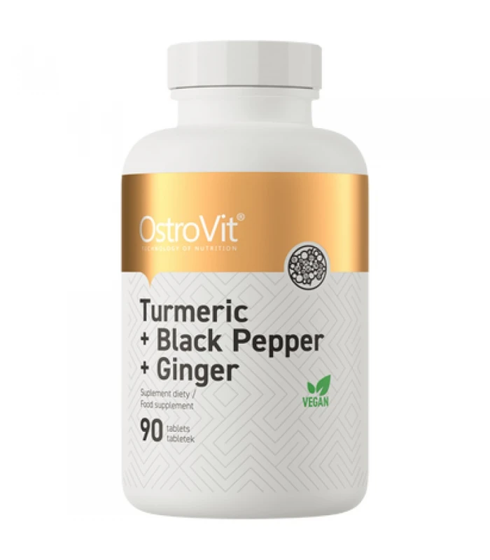 OstroVit Turmeric  Black Pepper и Ginger 90 таблетки