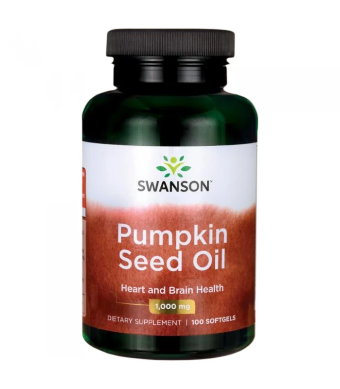 SWANSON Pumpkin Seed Oil 1000 mg, 100 капсули