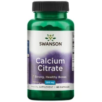 SWANSON Calcium Citrate 200 mg 60 капсули - за здрави стави