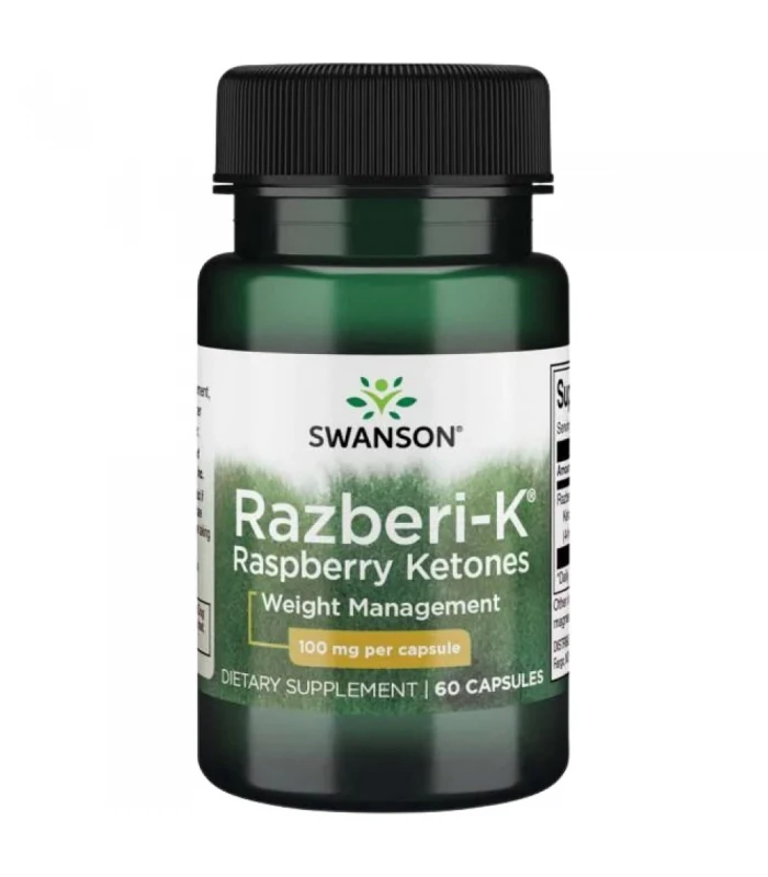 SWANSON Raspberry Ketones 60 капсули - Малинови кетони