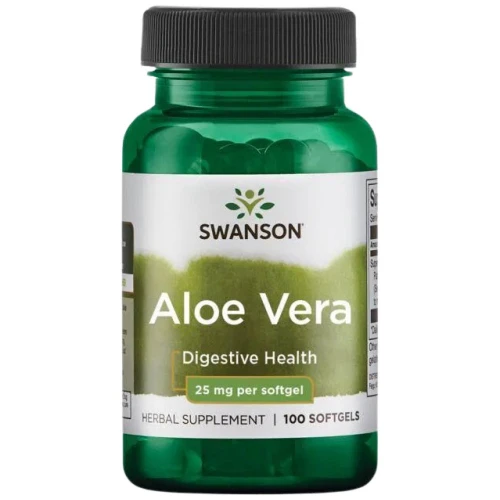 SWANSON Aloe Vera 100 капсули - гел от листата 