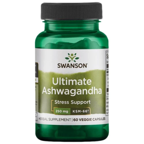 SWANSON Ultimate Ashwagandha KSM-66 - 60 капсули