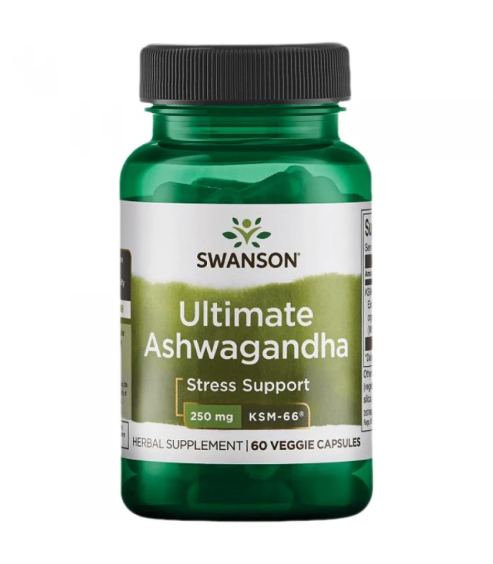 SWANSON Ultimate Ashwagandha KSM-66 - 60 капсули