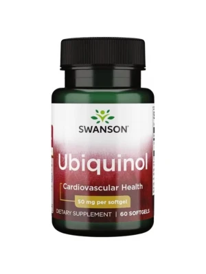 SWANSON Ubiquinol 50 mg 60 капсули - Убихинол