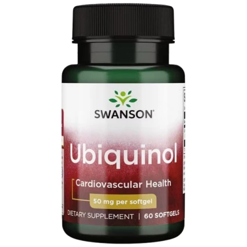 SWANSON Ubiquinol 50 mg 60 капсули - Убихинол