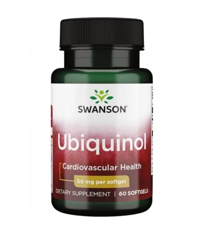 SWANSON Ubiquinol 50 mg 60 капсули - Убихинол