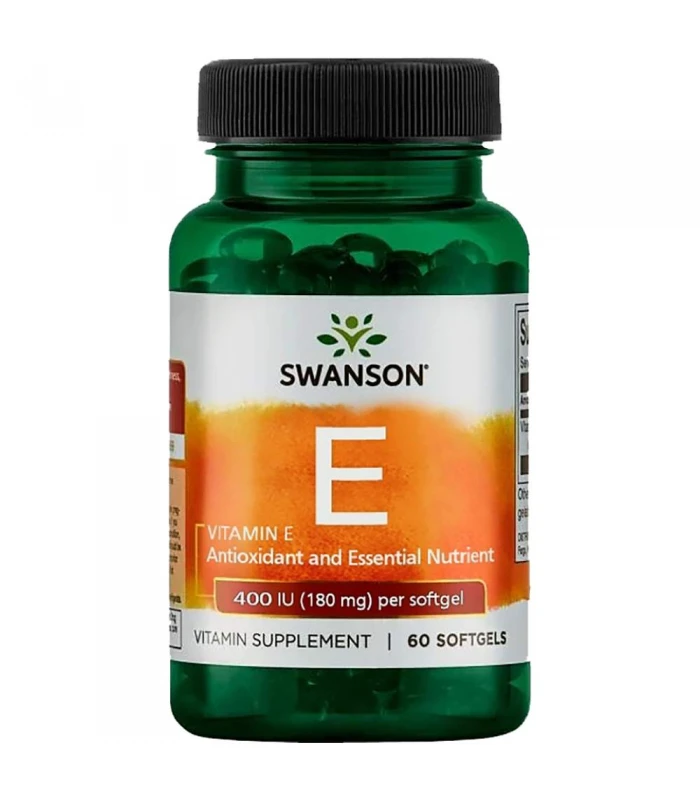 SWANSON Vitamin E 400 IU 60 -250 капсули
