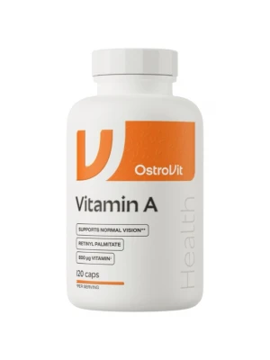 OstroVit Vitamin A 800 mcg - 120 капсули за очно здраве