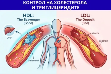 ПЪЛНО РЪКОВОДСТВО ЗА КОНТРОЛ НА ХОЛЕСТЕРОЛА И ТРИГЛИЦЕРИДИТЕ