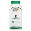 21st Century Vitamin E 180mg (400IU) 250 softgels - Витамин Е