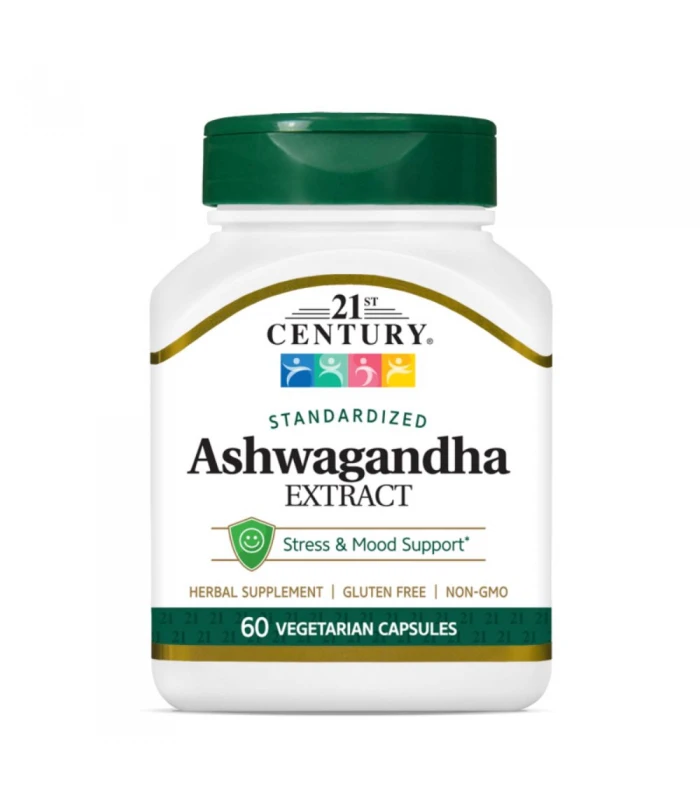 Ashwagandha Extract 500mg, 60капс от 21st Century