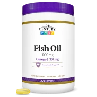 21st Century Fish Oil 1000mg 300 softgels- Омега 3 Рибено Масло