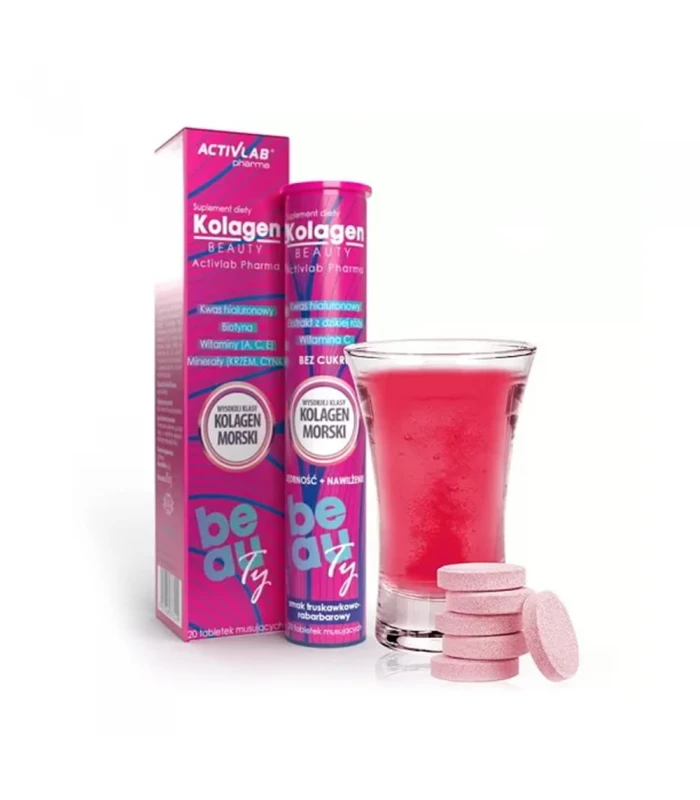 ACTIVLAB Collagen Beauty 20 разтворими таблетки - Морски колаген