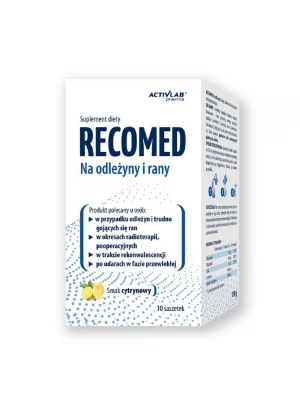 ACTIVLAB RecoMed, 10 x 13г - При декубитални язви и лъчетерапия