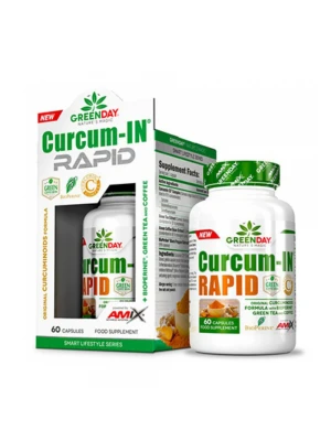 AMIX GreenDay Curcum-In Rapid, 505мг, 60капс - Куркумин