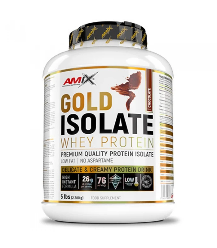 AMIX Gold Whey Protein Isolate, 2280гр - Протеин изолат