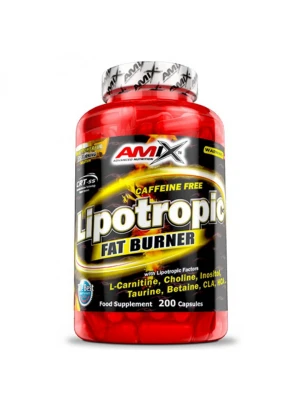 AMIX Lipotropic Fat Burner / 200 капсули - изгаряне на мазнини