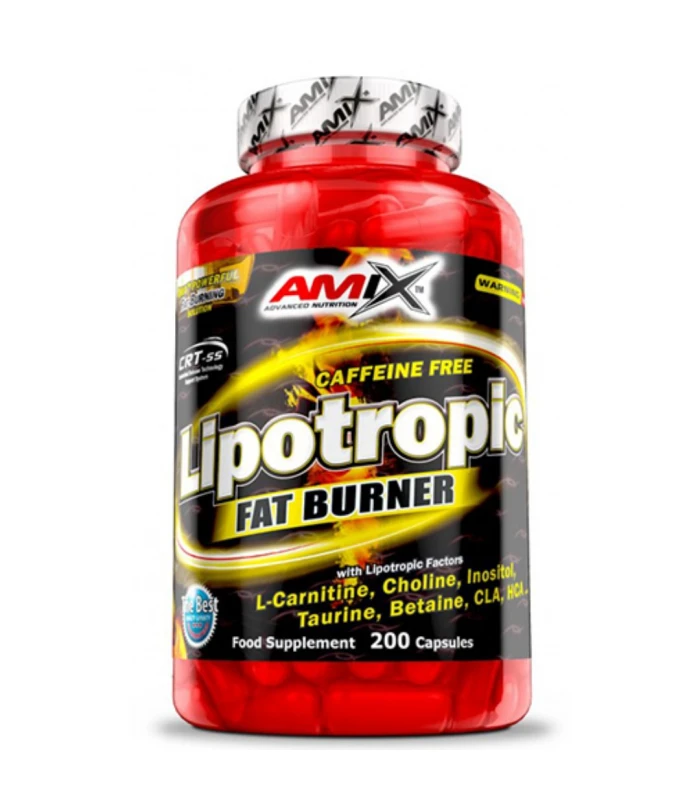 AMIX Lipotropic Fat Burner / 200 капсули - изгаряне на мазнини