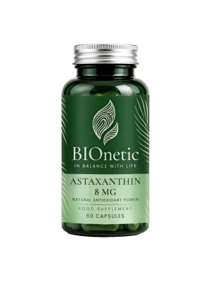 BIONETIC Astaxanthin 8 мг 60 капсули - Очно здраве