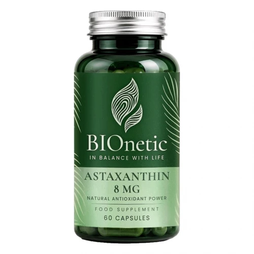 BIONETIC Astaxanthin 8 мг 60 капсули - Очно здраве