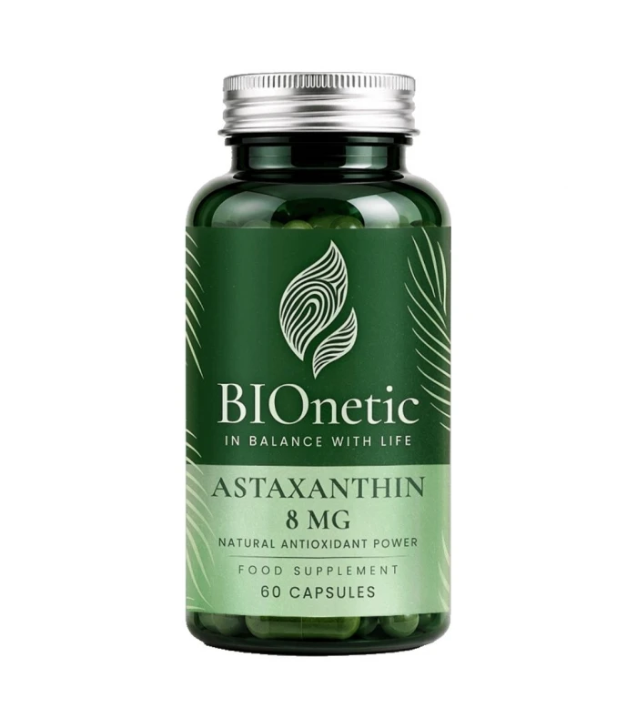 BIONETIC Astaxanthin 8 мг 60 капсули - Очно здраве