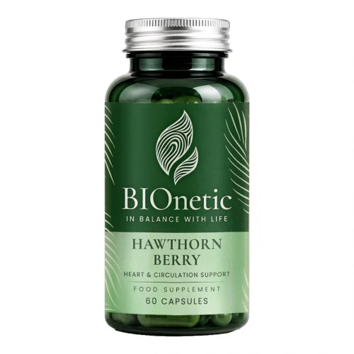 BIONETIC Hawthorn Berry 1000мг 60 капсули  - Екстракт от глог