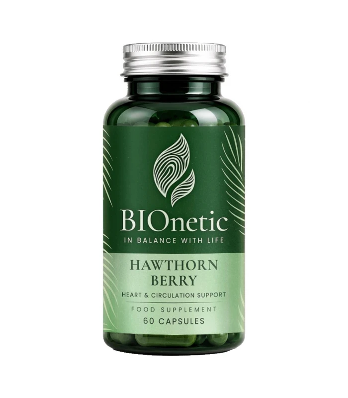 BIONETIC Hawthorn Berry 1000мг 60 капсули  - Екстракт от глог