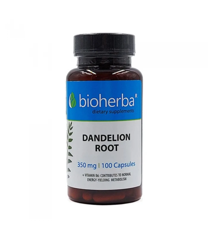 Корен от глухарче, 1050мг - 100 капсули