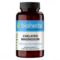 Bioherba Chelated Magnesium 60 капсули - Хелатиран магнезий